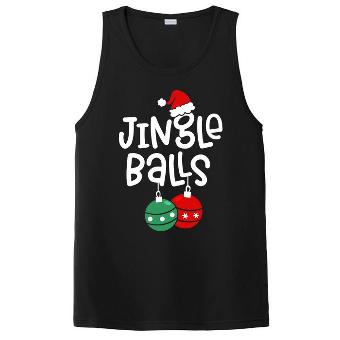 Jingle Balls Tinsel Tits Couple Christmas Couples Matching PosiCharge Competitor Tank