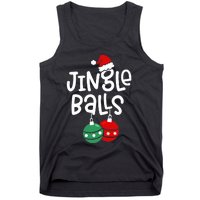 Jingle Balls Tinsel Tits Couple Christmas Couples Matching Tank Top