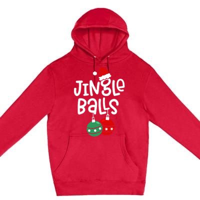 Jingle Balls Tinsel Tits Couple Christmas Couples Matching Premium Pullover Hoodie