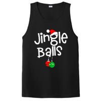 Jingle Balls Tinsel Tits Funny Couple Christmas Pajama Xmas PosiCharge Competitor Tank