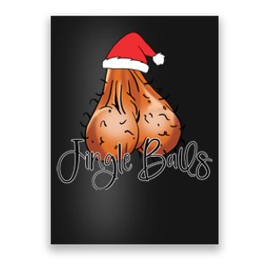 Jingle Balls Tinsel Tits Funny Christmas Matching Couple Poster