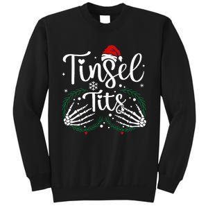 Jingle Balls Tinsel Tits Matching Xmas Couples Sweatshirt