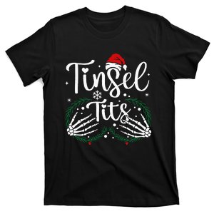 Jingle Balls Tinsel Tits Matching Xmas Couples T-Shirt