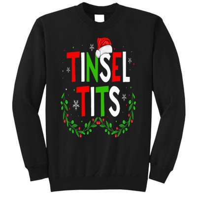 Jingle Balls Tinsel Tits Matching Chestnuts Christmas Couple Sweatshirt