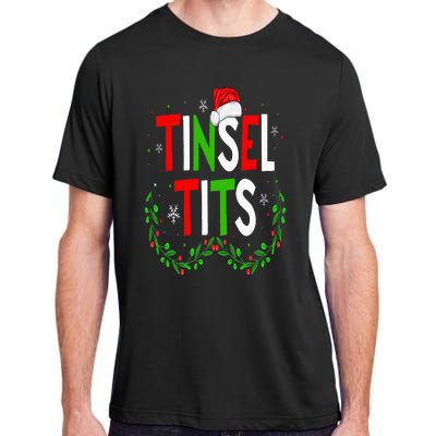 Jingle Balls Tinsel Tits Matching Chestnuts Christmas Couple Adult ChromaSoft Performance T-Shirt