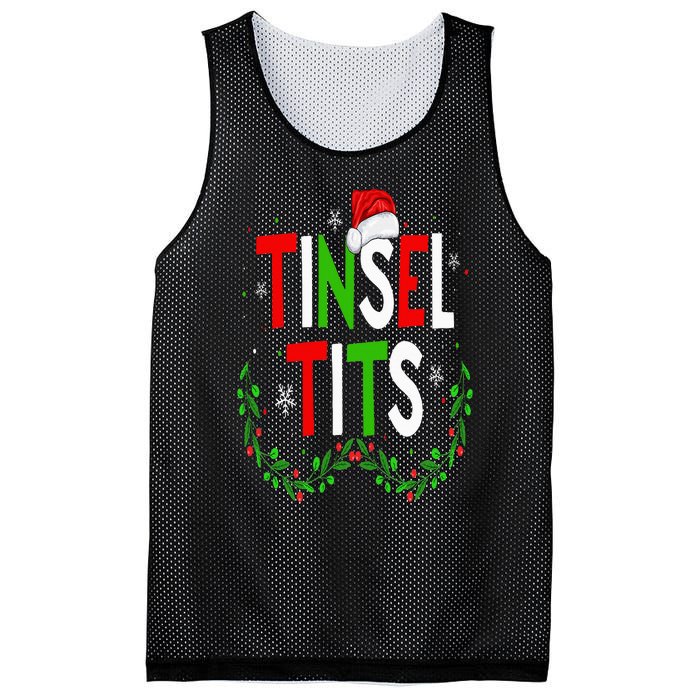 Jingle Balls Tinsel Tits Matching Chestnuts Christmas Couple Mesh Reversible Basketball Jersey Tank