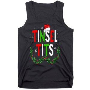 Jingle Balls Tinsel Tits Matching Chestnuts Christmas Couple Tank Top