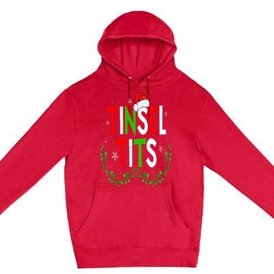 Jingle Balls Tinsel Tits Matching Chestnuts Christmas Couple Premium Pullover Hoodie