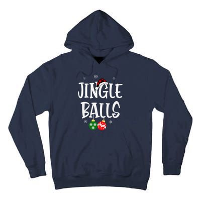 Jingle Balls Tinsel Tits Chestnuts Christmas Couple Matching Tall Hoodie