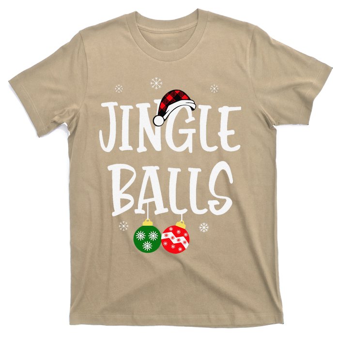 Jingle Balls Tinsel Tits Chestnuts Christmas Couple Matching T-Shirt