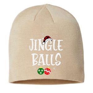 Jingle Balls Tinsel Tits Chestnuts Christmas Couple Matching Sustainable Beanie