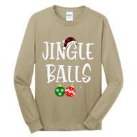 Jingle Balls Tinsel Tits Chestnuts Christmas Couple Matching Tall Long Sleeve T-Shirt