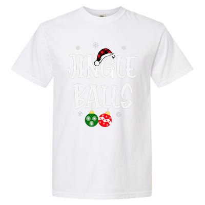 Jingle Balls Tinsel Tits Chestnuts Christmas Couple Matching Garment-Dyed Heavyweight T-Shirt