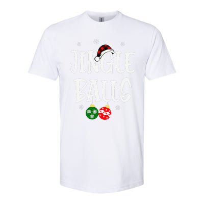 Jingle Balls Tinsel Tits Chestnuts Christmas Couple Matching Softstyle CVC T-Shirt