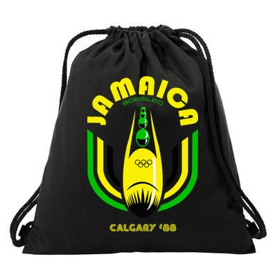 Jamaica Bobsled Team Vintage 1988 Drawstring Bag
