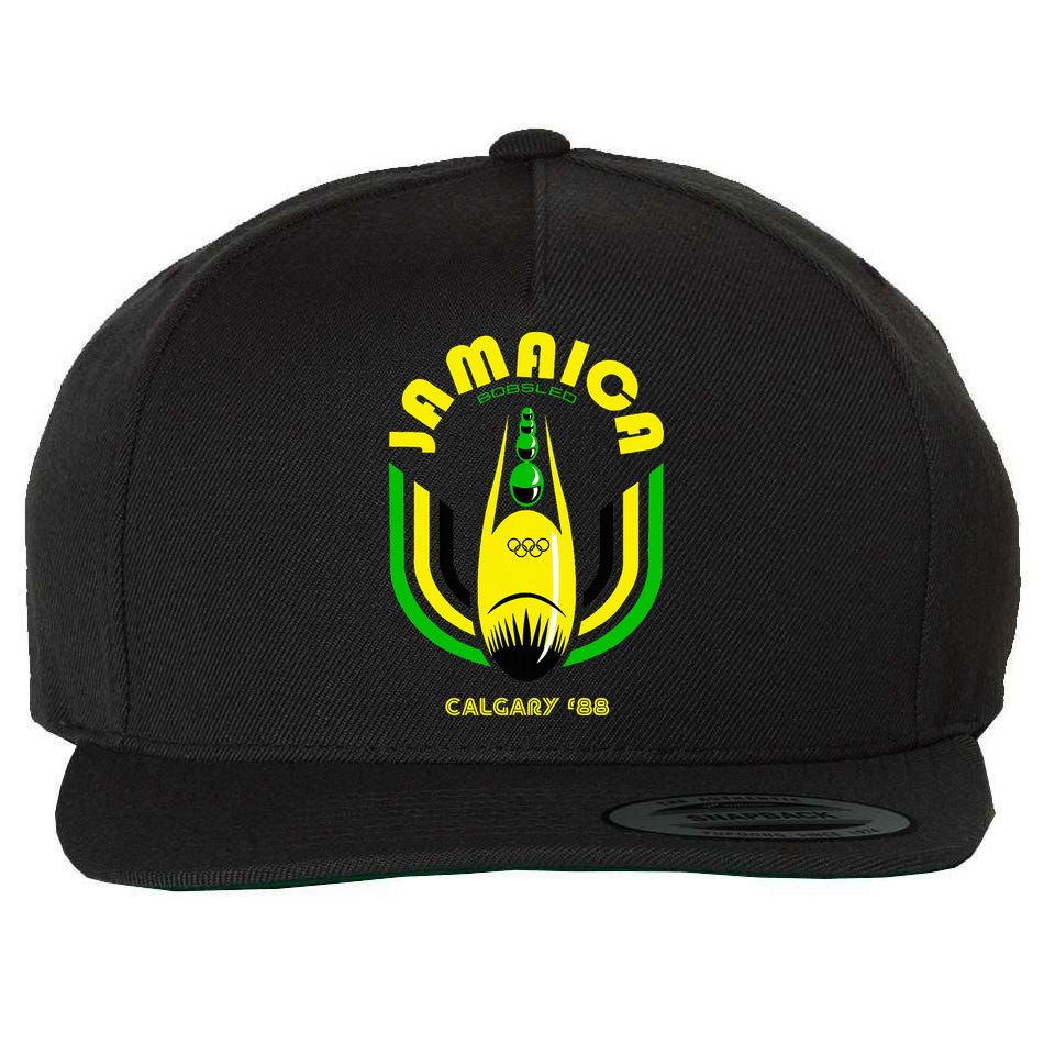 Jamaica Bobsled Team Vintage 1988 Wool Snapback Cap