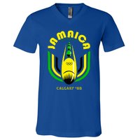 Jamaica Bobsled Team Vintage 1988 V-Neck T-Shirt