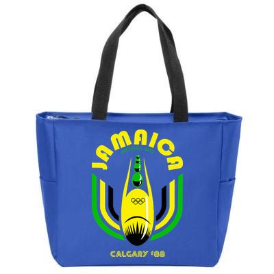 Jamaica Bobsled Team Vintage 1988 Zip Tote Bag