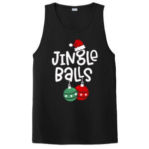 Jingle Balls Tinsel Tits Matching Chestnuts Christmas Couple PosiCharge Competitor Tank