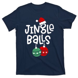 Jingle Balls Tinsel Tits Matching Chestnuts Christmas Couple T-Shirt