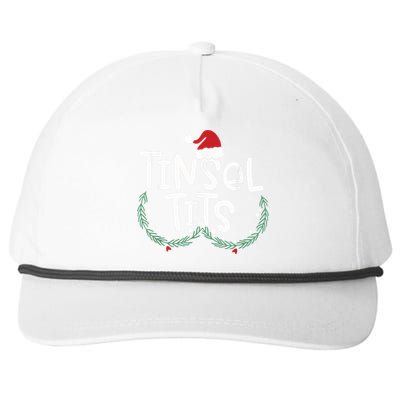 Jingle Balls Tinsel Tits Couples Christmas Matching Couple Snapback Five-Panel Rope Hat