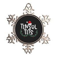 Jingle Balls Tinsel Tits Couples Christmas Matching Couple Metallic Star Ornament