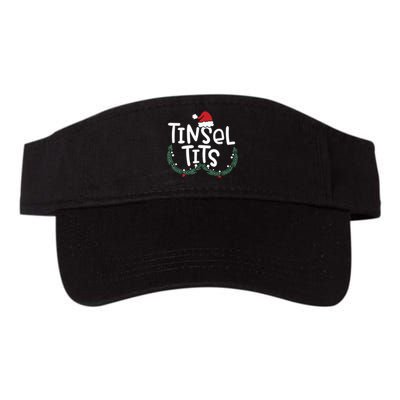 Jingle Balls Tinsel Tits Couples Christmas Matching Couple Valucap Bio-Washed Visor