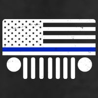Blue Thin Line American Flag Car Off Roading Adult Drive Performance Visor
