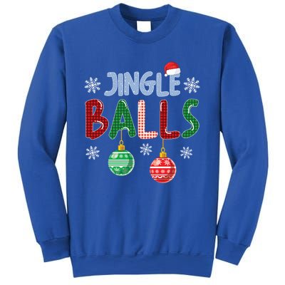 Jingle Balls Tinsel Tits Funny Matching Couple Christmas Gift Sweatshirt