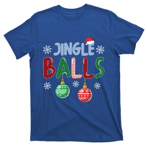 Jingle Balls Tinsel Tits Funny Matching Couple Christmas Gift T-Shirt