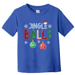 Jingle Balls Tinsel Tits Funny Matching Couple Christmas Gift Toddler T-Shirt