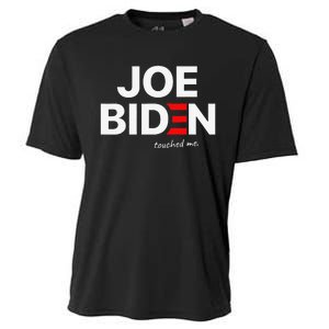 Joe Biden Touched Me Funny 4th of July Cooling Performance Crew T-Shirt