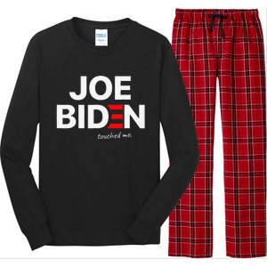 Joe Biden Touched Me Funny 4th of July Long Sleeve Pajama Set