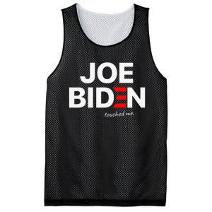 Joe Biden Touched Me Funny 4th of July Mesh Reversible Basketball Jersey Tank