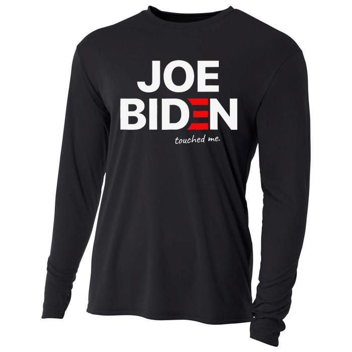 Joe Biden Touched Me Funny 4th of July Cooling Performance Long Sleeve Crew