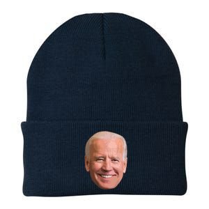 Joe Biden The Presidential Candidates Face On A Knit Cap Winter Beanie