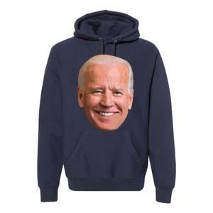 Joe Biden The Presidential Candidates Face On A Premium Hoodie