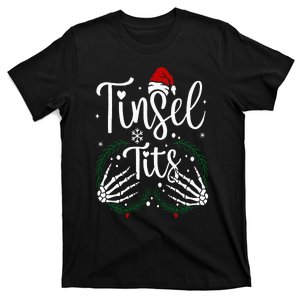 Jingle Balls Tinsel Tits Matching Christmas Couples T-Shirt