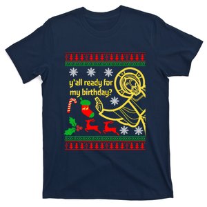 Jesus Birthday Ugly Christmas T-Shirt