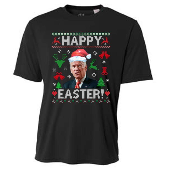 Joe Biden Ugly Christmas Sweater, Biden Christmas Sweater Cooling Performance Crew T-Shirt