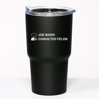 Joe Biden Vs Convicted Felon Funny Ballot Paper Voting Humor Tumbler