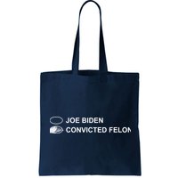 Joe Biden Vs Convicted Felon Funny Ballot Paper Voting Humor Bag