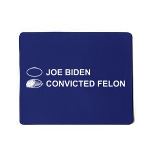 Joe Biden Vs Convicted Felon Funny Ballot Paper Voting Humor Mousepad