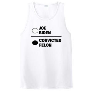 Joe Biden Vs Convicted Felon Funny Paper Ballot Voting Humor PosiCharge Competitor Tank