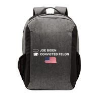 Joe Biden Vs Convicted Felon Funny Ballot Paper Voting Humor Vector Backpack