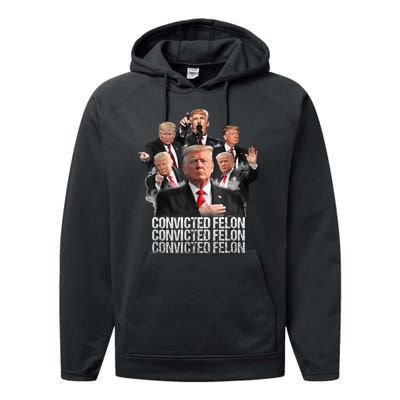 Joe Biden Vs Convicted Felon Funny Ballot Paper Voting Performance Fleece Hoodie