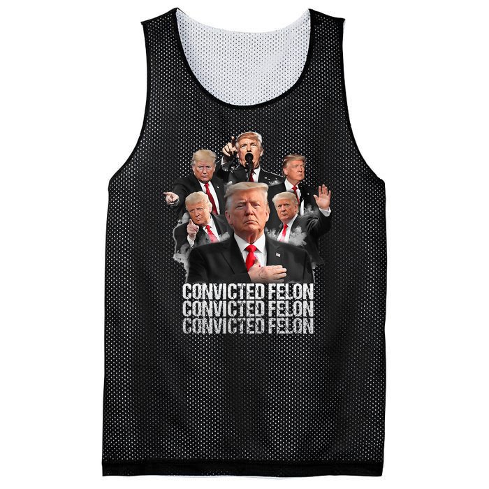 Joe Biden Vs Convicted Felon Funny Ballot Paper Voting Mesh Reversible Basketball Jersey Tank