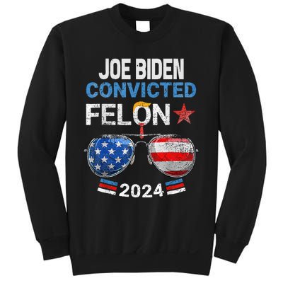 Joe Biden Vs Convicted Felon Sweatshirt