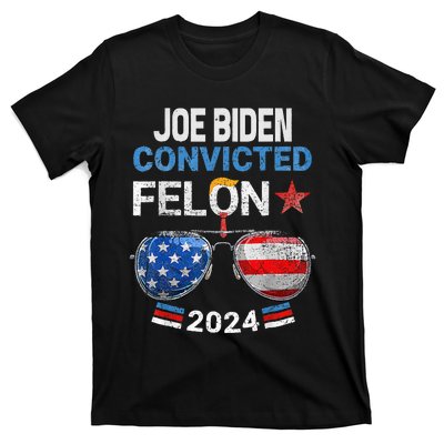 Joe Biden Vs Convicted Felon T-Shirt