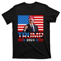 Joe Biden Wearing A Trump Hat Meme 2024 Election Vote Trump T-Shirt